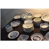 Image 8 : LARGE COLLECTION OF VARIOUS JAPANESE IMARI PORCELAIN DISHES, CUPS, BOWLS, ETC.  (89 PCS)