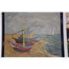 Image 2 : FRAMED PAINTING ON ART BOARD, SAIL BOATS, ANITIE