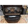 Image 2 : ANTIQUE CHINESE WOODEN BABY BATH TUB (15" X 12")