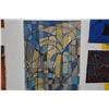 Image 2 : UNFRAMED ABSTRACT PAINTING; SIGNED T.S.W. '66 (20 3/4" X 27 1/4")