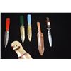 Image 2 : ASSORTED THROWING KNIVES W/HOLDERS (10 PCS)