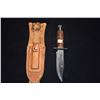 Image 4 : BUCK KNIFE W/SHEATH & SHARPENING STONE & CVA ITALY BOWIE HUNTING KNIFE W/SHEATH (2 PCS)