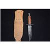 Image 5 : BUCK KNIFE W/SHEATH & SHARPENING STONE & CVA ITALY BOWIE HUNTING KNIFE W/SHEATH (2 PCS)