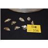 Image 1 : ASSORTED SILVER SHELLS (8 PCS)