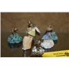 Image 2 : SEMI-PRECIOUS BABY BIRD SCULPTURES (6 PCS)