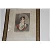 Image 2 : FRAMED HAND COLORED STIPPLE ENGRAVINGS: THE EXPRESS JOSEPHINE & NAPOLEON BONAPERTE (2 PCS)