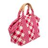 Image 3 : Chanel Pink White Canvas Leather Cruise Line Tote Bag