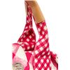 Image 6 : Chanel Pink White Canvas Leather Cruise Line Tote Bag
