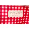 Image 7 : Chanel Pink White Canvas Leather Cruise Line Tote Bag