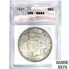 Image 1 : 1927 Silver Peace Dollar ICG MS63