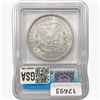 Image 2 : 1921 Morgan Silver Dollar ICG MS65