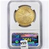Image 2 : 1880-S $20 Gold Double Eagle NGC AU55