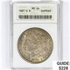 Image 1 : 1881-S Morgan Silver Dollar ANACS MS64
