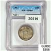 Image 1 : 1917 Standing Liberty Quarter ICG EF40 Type 1
