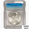Image 1 : 1922 Silver Peace Dollar ICG MS65