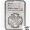 Image 1 : 1881-S Morgan Silver Dollar NGC MS64
