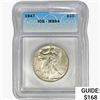 Image 1 : 1947 Walking Liberty Half Dollar ICG MS64