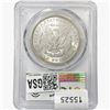 Image 2 : 1896 Morgan Silver Dollar PCGS MS64