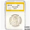 1819/8 Capped Bust Half Dollar PGA AU58 Small 9