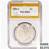 1894-S Morgan Silver Dollar PGA MS63