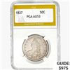 Image 1 : 1837 Capped Bust Half Dollar PGA AU53