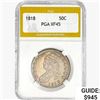 Image 1 : 1818 Capped Bust Half Dollar PGA XF45
