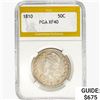 1810 Capped Bust Half Dollar PGA XF40