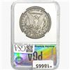 Image 2 : 1890-CC Morgan Silver Dollar PGA MS61