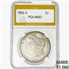 Image 1 : 1902-S Morgan Silver Dollar PGA MS63