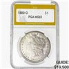 Image 1 : 1880-O Morgan Silver Dollar PGA MS65