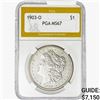 Image 1 : 1903-O Morgan Silver Dollar PGA MS67