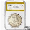 Image 1 : 1878-S Silver Trade Dollar PGA MS64
