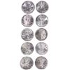 Image 1 : 1989-2021 US 1oz Silver Eagles UNC [10 Coins]