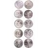 Image 1 : 1999-2022 Mexican 1oz Silver Libertads [10 coins]