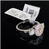 Image 2 : 14K 1.26 CTW Diamond Ring - past present future