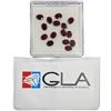 21.88 CWT Natural Garnet - oval cut lot - GLA cer