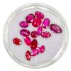Image 1 : 4.69 CTW Mixed Cut Rubies - Natural