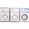 Image 1 : 1887-1965 [3] 2 50C, 1 $1 NNC/NGC MS65/67