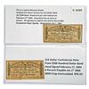 Image 2 : [2] $15 Confederate Note for $500 Bond