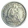 Image 1 : 1855 Seated Liberty Half Dime