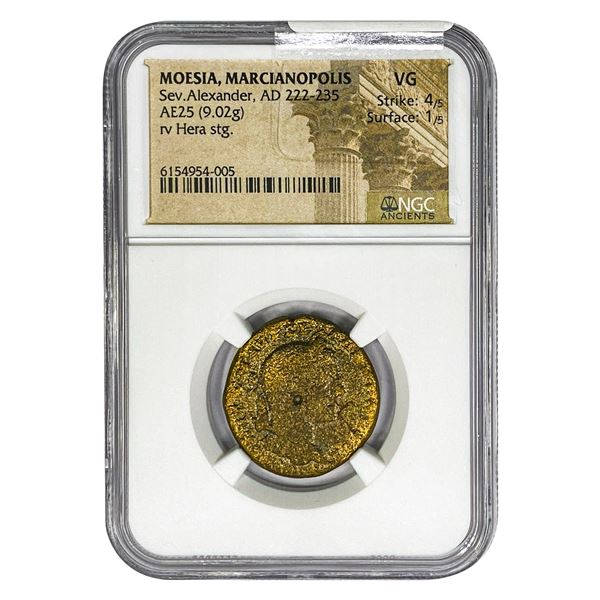 222-235 AD Moesia, Marcianopolis Sev. Alexander NG