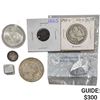 Image 1 : 1865-1982 Assorted Coin & Silver Lot [5 Coins]