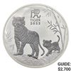Image 1 : 2022 1 Kilo Silver Australia Tiger