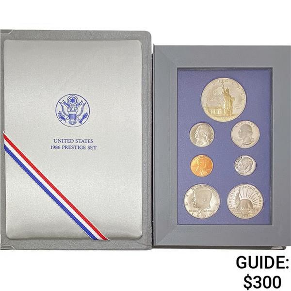 1986  1986 Prestige Set [7 Coins]