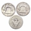 Image 6 : 1908-1964 90% Silver 50c Roll (20 Coins)