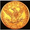 Image 2 : 1891-CC $5 Gold Half Eagle UNCIRCULATED