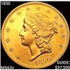 Image 1 : 1850 $20 Gold Double Eagle CHOICE BU+