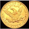 Image 2 : 1892 $5 Gold Half Eagle CHOICE BU