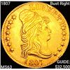 Image 1 : 1807 Bust Right $5 Gold Half Eagle CHOICE BU