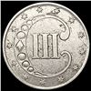 Image 2 : 1851 Silver Three Cent CLOSELY UNCIRCULATED
